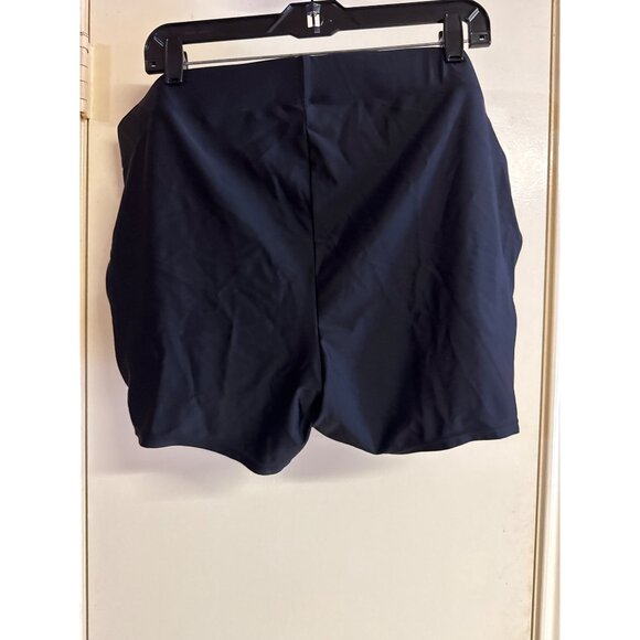 Torrid Womens Black Swim Shorts With Stylish Lattice Side Detail Size 3 Comfy St - Picture 5 of 6